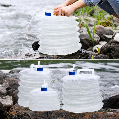 FlexFlow™ Foldable Water Container (10L/15L)