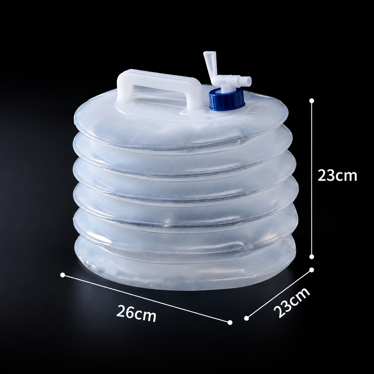 FlexFlow™ Foldable Water Container (10L/15L)