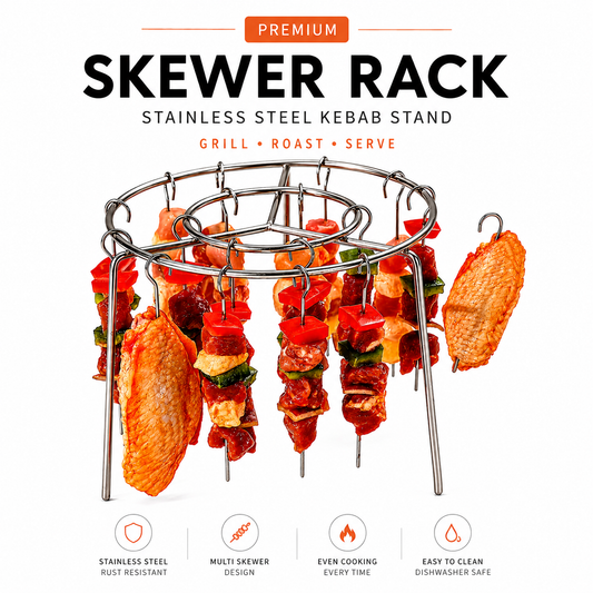 Air Fryer Stainless Steel Vertical Grill Rack
