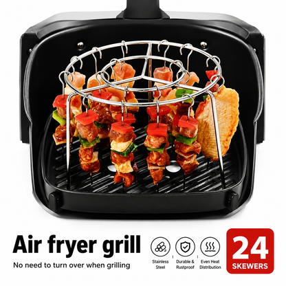 Air Fryer Stainless Steel Vertical Grill Rack