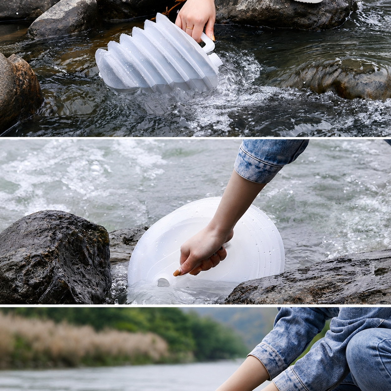FlexFlow™ Foldable Water Container (10L/15L)