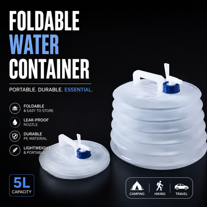 FlexFlow™ Foldable Water Container (10L/15L)